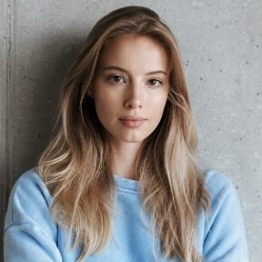 demo attachment 386 pretty woman standing over grey wall background 4A829TX